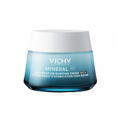 Vichy MINÉRAL 89 100h hidratáló arckrém gazdag állag (RICH)