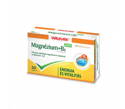 Walmark Magnézium +B6-vitamin aktív tabletta