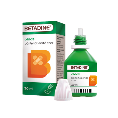 Betadine fertőtlenítő oldat, 30ML kiszerelés