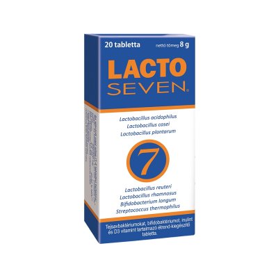 Lacto Seven tabletta, 20X kiszerelés