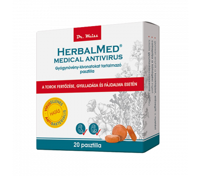 Herbalmed Medical gyógynövény pasztilla
