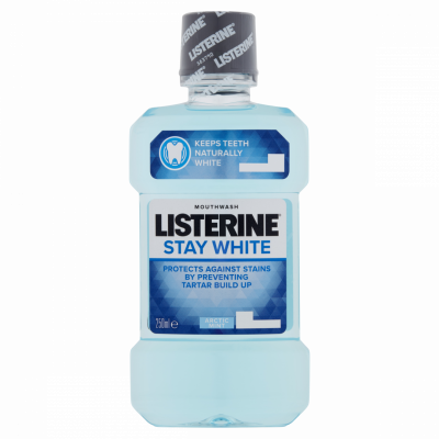 Listerine STAY WHITE szájvíz, 250ML kiszerelés