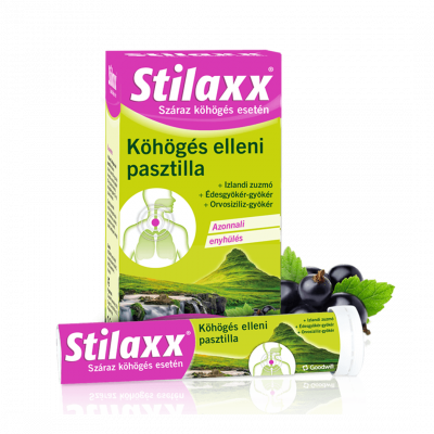 Stilaxx® köhögés elleni pasztilla